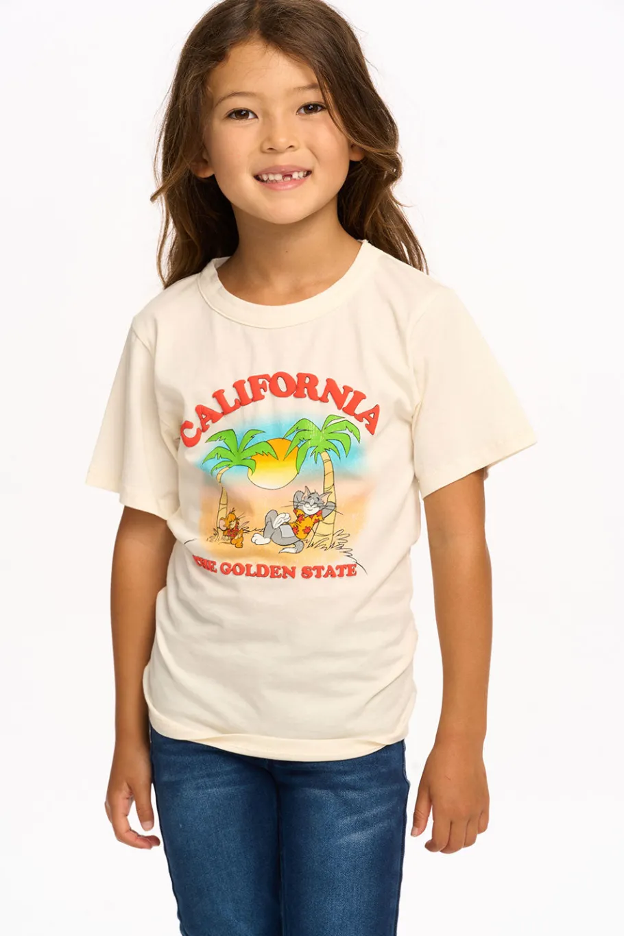 Online Chaser Brand Tom & Jerry "California" Charlie Tee