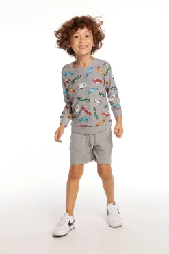 Hot Chaser Brand Traffic Jam Boys Long Sleeve Pullover