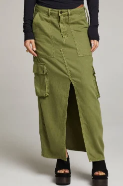 Clearance Chaser Brand Tri Sphagnum Maxi Skirt