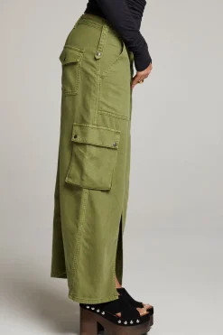 Clearance Chaser Brand Tri Sphagnum Maxi Skirt