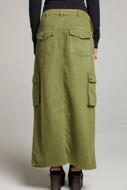 Clearance Chaser Brand Tri Sphagnum Maxi Skirt