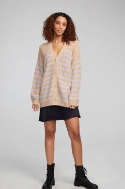Outlet Chaser Brand Vibe Fairfax Stripe Cardigan