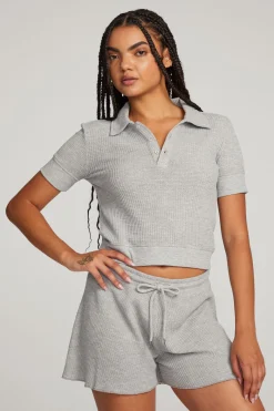 Flash Sale Chaser Brand Victoria Grey Marl Pullover