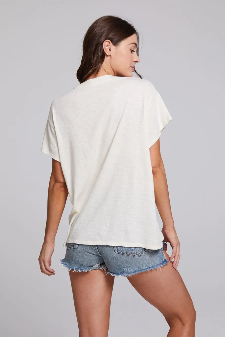 Clearance Chaser Brand Vintage Wallpaper Crew Neck Tee