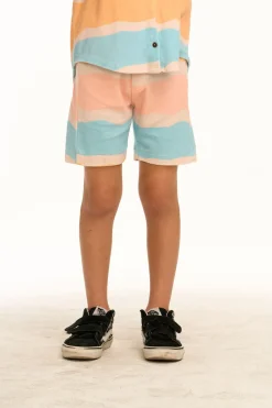 Best Sale Chaser Brand Welt Wavy Stripe Pocket Shorts