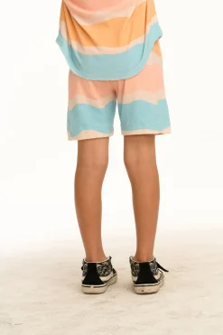 Best Sale Chaser Brand Welt Wavy Stripe Pocket Shorts