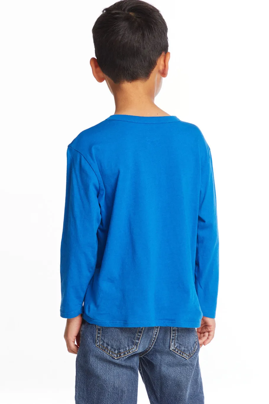Sale Chaser Brand Whats Poppin' Boys Long Sleeve Crew Neck Tee