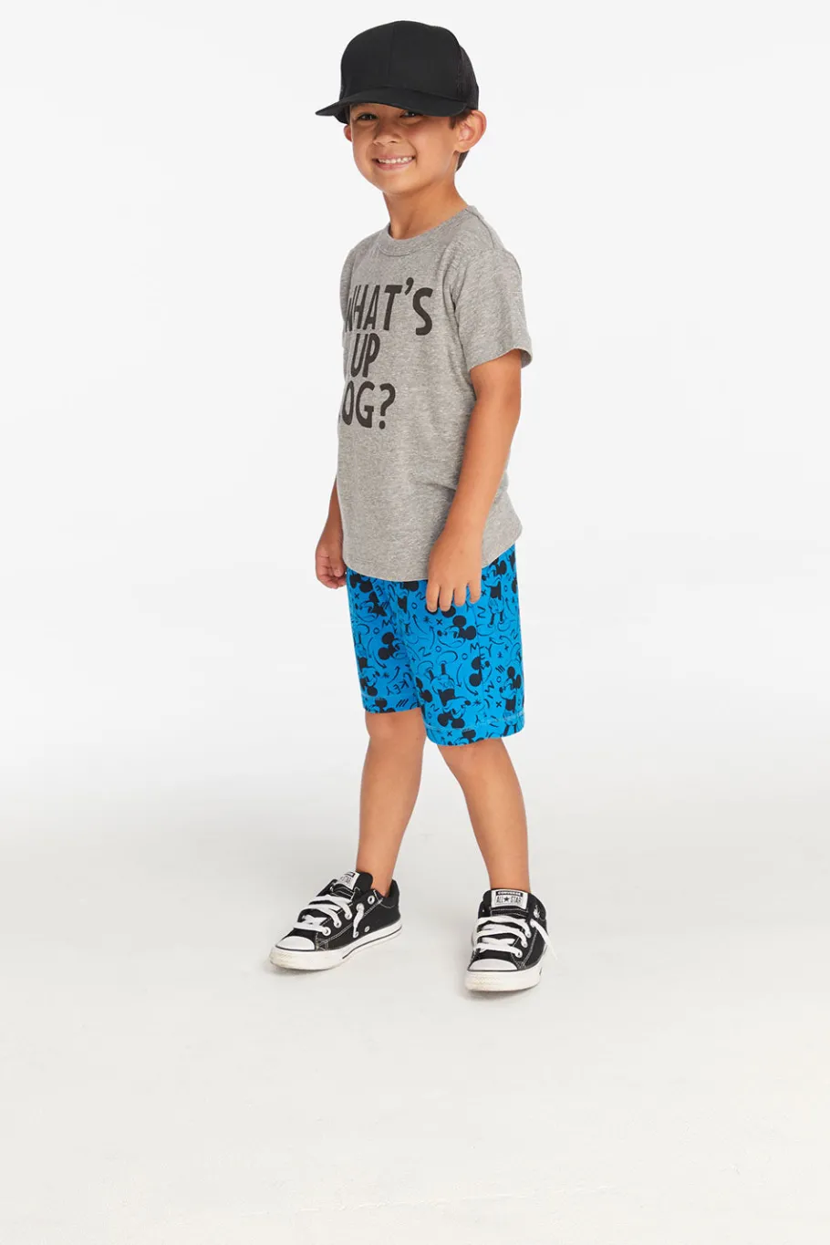 Flash Sale Chaser Brand What's Up Dog Boys Crew Neck Tee