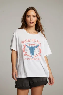 Clearance Chaser Brand Willie Nelson American Legend Tee