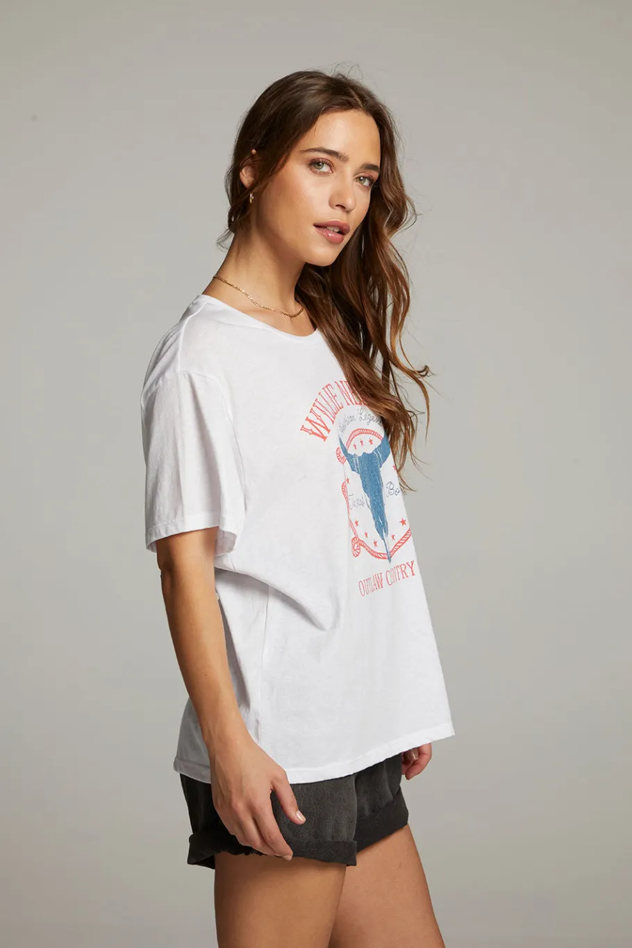 Clearance Chaser Brand Willie Nelson American Legend Tee