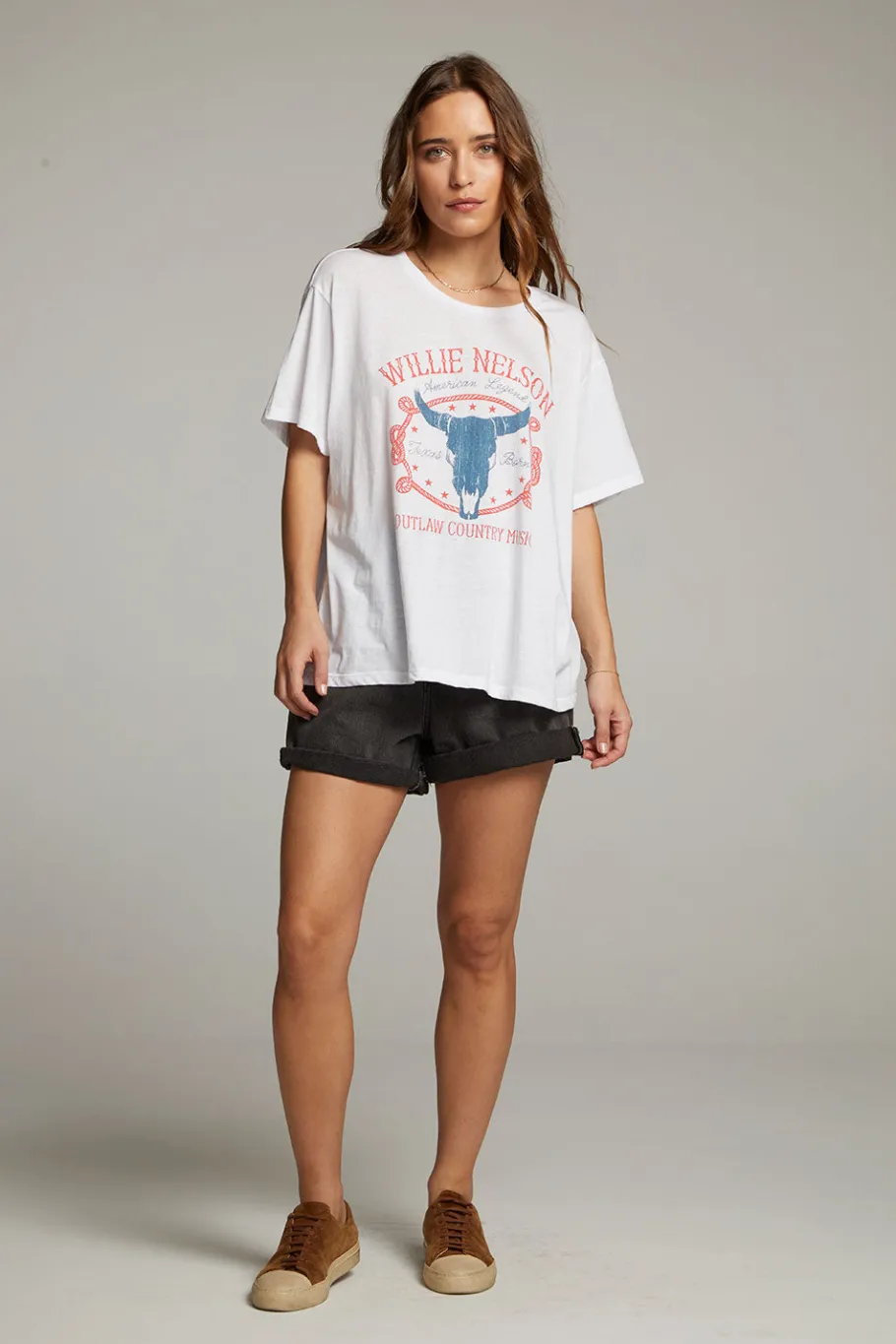 Clearance Chaser Brand Willie Nelson American Legend Tee