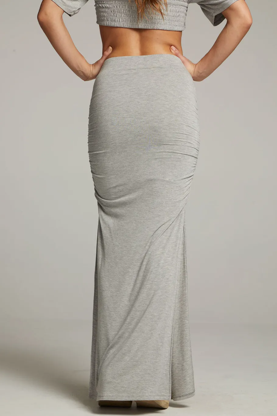 Shop Chaser Brand Wynwood Heather Grey Skirt