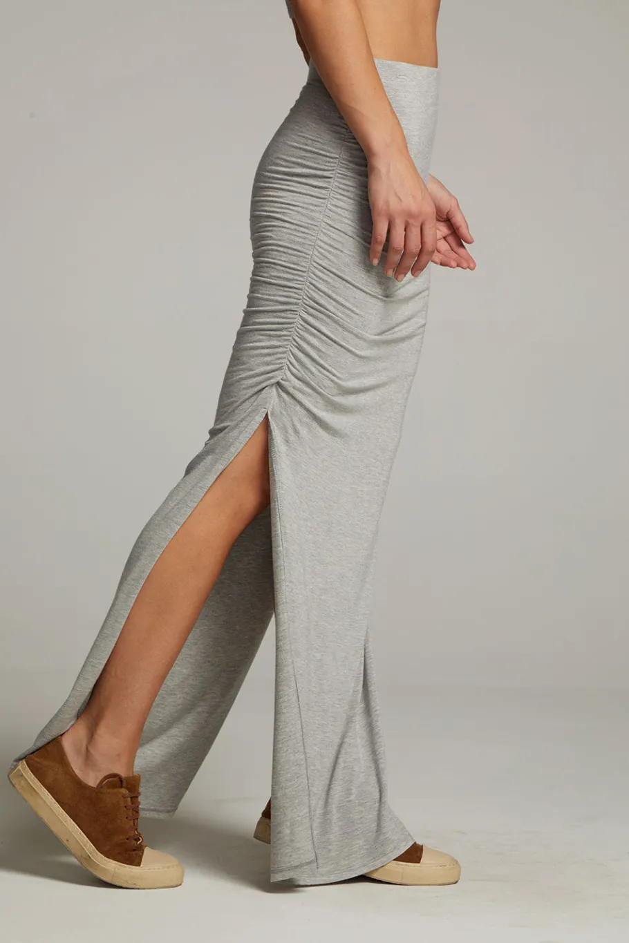 Shop Chaser Brand Wynwood Heather Grey Skirt