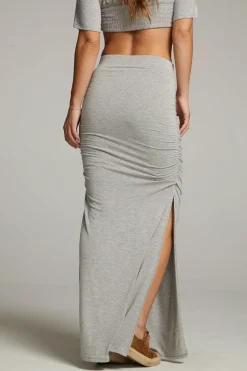 Shop Chaser Brand Wynwood Heather Grey Skirt