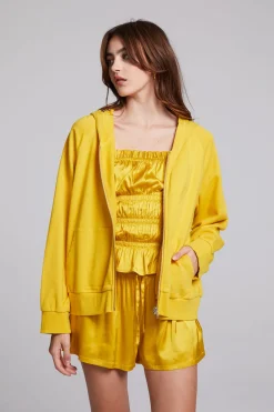 Outlet Chaser Brand Yaro Mimosa Zip Up Sweatshirt