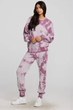 Best Chaser Brand Zuma Cotton Terry Joggers With Rib And Shoestring Tie
