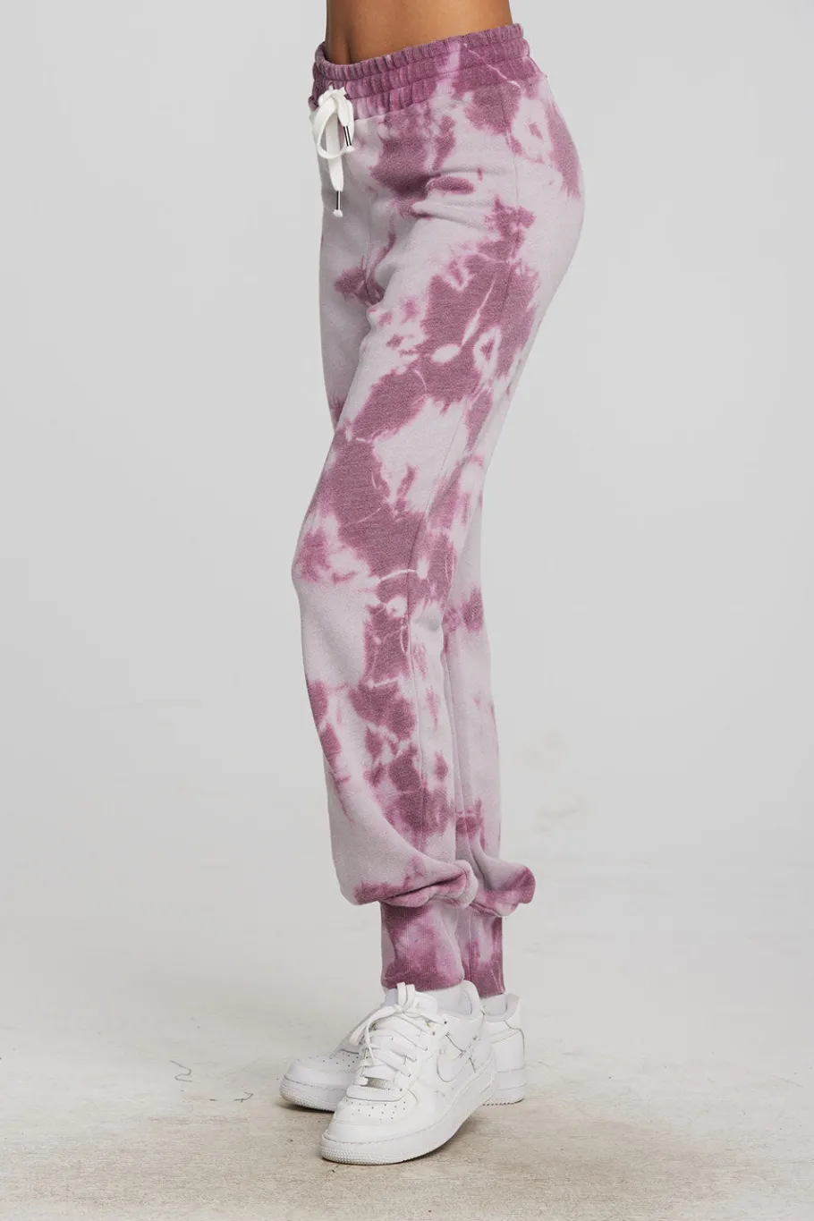 Best Chaser Brand Zuma Cotton Terry Joggers With Rib And Shoestring Tie