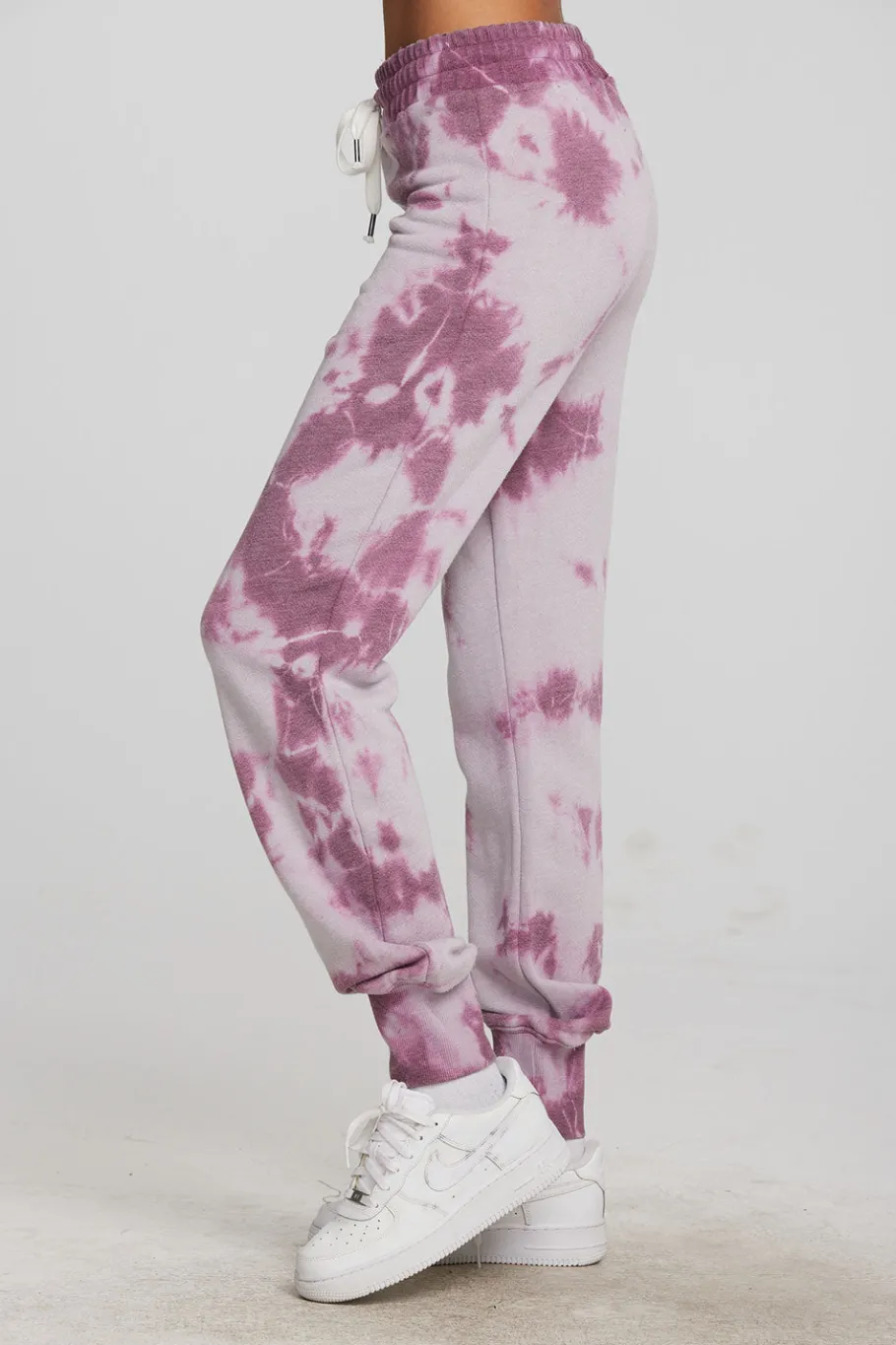 Best Chaser Brand Zuma Cotton Terry Joggers With Rib And Shoestring Tie