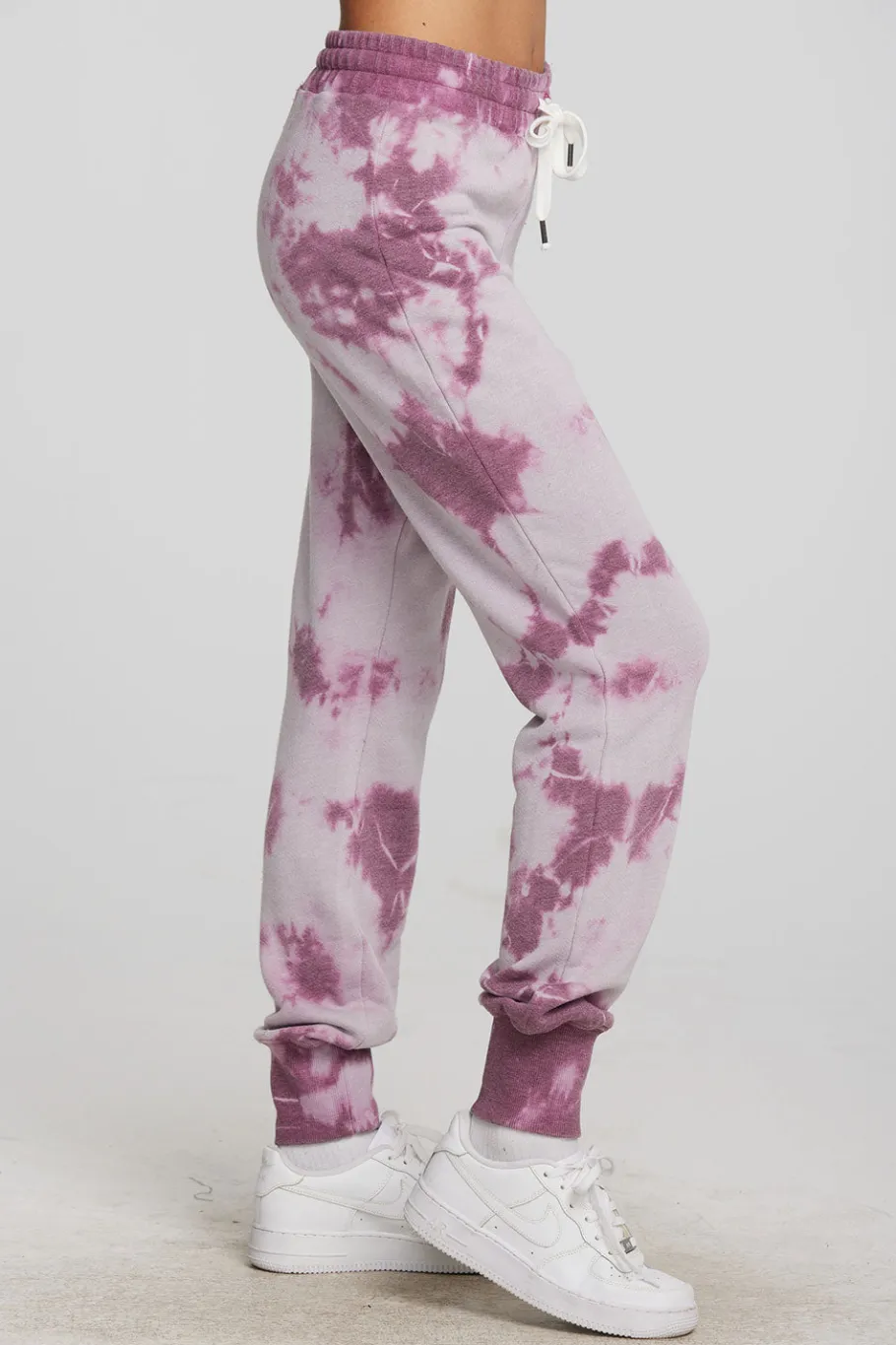 Best Chaser Brand Zuma Cotton Terry Joggers With Rib And Shoestring Tie