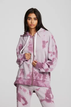 Hot Chaser Brand Zuma Cotton Terry Zip Up Hoodie