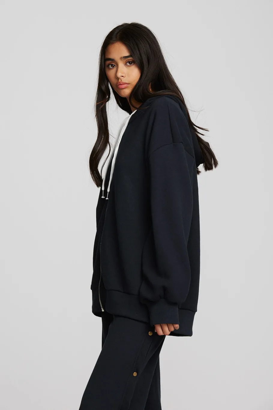 Discount Chaser Brand Zuma Cotton Terry Zip Up Hoodie