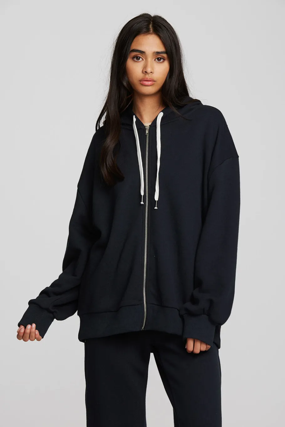 Discount Chaser Brand Zuma Cotton Terry Zip Up Hoodie
